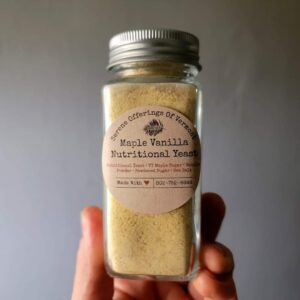 Maple Vanilla - Nutritional Yeast Seasoning