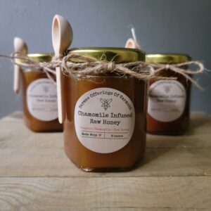 Chamomile Infused Raw Honey